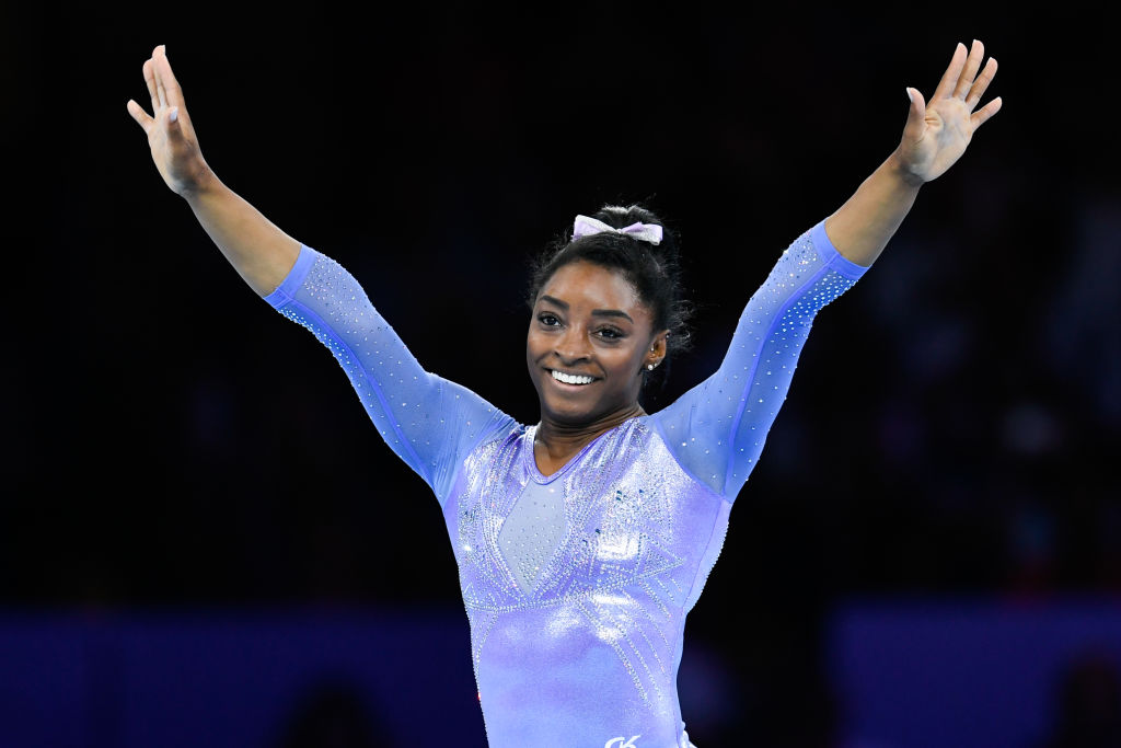 How tall is Simone Biles?